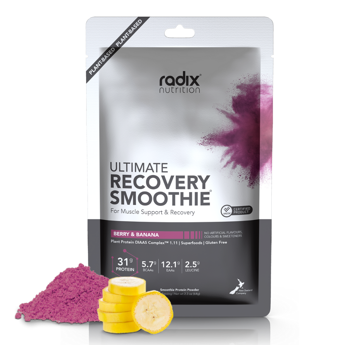 Radix Ultimate Recovery Smoothie Berry & Banana